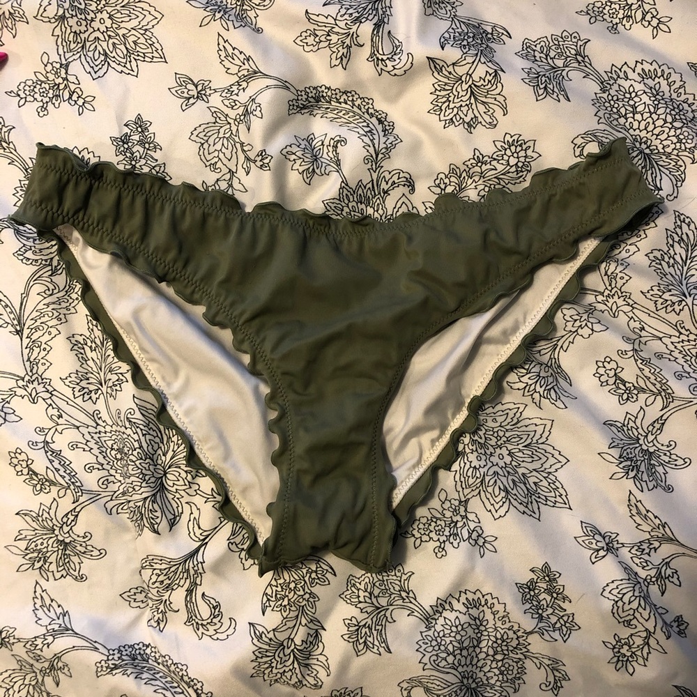 Pink Cheeky Swim Bottoms